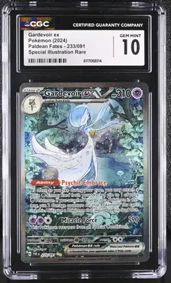 Gardevoir EX 233/091 Special Illustration Rare Pokemon CGC 10 Gem Mint *014 - Image 1