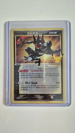 Gold Star Greninja SWSH144 - Black Star Promo - Pokemon Holo - LP - Image 1