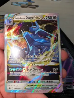 Origin Forme Dialga VSTAR SWSH256 - Black Star Promo - Pokemon Full Art NM - Image 1