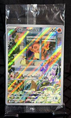 SEALED Charmander 044 SVP EN Pokemon Obsidian Flames ETB Promo Scarlet & Violet - Image 1
