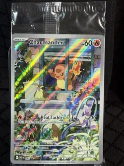 SEALED Charmander 044 SVP EN Pokemon Obsidian Flames ETB Promo Scarlet & Violet - Image 2