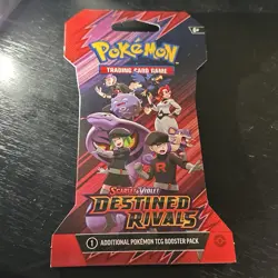 Pokemon TCG Destined Rivals Booster Pack Sleeved - US Seller - Image 1