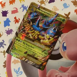 Pokemon TCG Mega Heracross EX 112/111 Secret Rare XY Furious Fists LP - Image 1