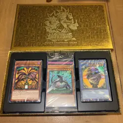 Yu-Gi-Oh! Yugi’s Legendary Decks – open box, sealed cards– ©2017 Konami - Image 1
