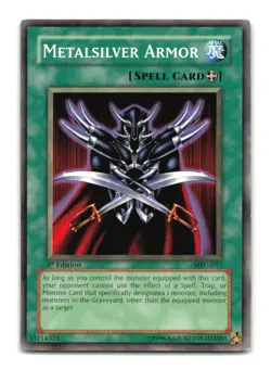 Metalsilver Armor - MFC-037 1st Edition - YuGiOh-LP - Image 1