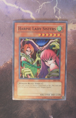 Yugioh! Harpie Lady Sisters - MRD-009 Metal Raiders Unlimited Near Mint - Image 1