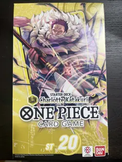 PRB Starter Deck One Piece TCG Charlotte Katakuri ST-20 Factory Sealed ENGLISH - Image 1