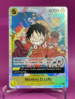 Monkey.D.Luffy OP07-109 - One Piece TCG - SR Super Rare NM English Foil - Image 1