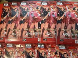 One Piece EB-03 Heroines Sleeved Booster Pack (LOT OF 13) WEIGHED - Image 2