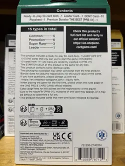 One Piece TCG English: Starter Deck -Green Uta- [ST16] NEW SEALED PRB-01 Pack - Image 2