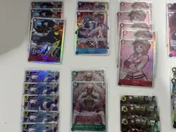 HUGE Lot Of 86 Japanese One Piece TCG Cards - All NM SRs - OP02 OP03 OP04 OP05 - Image 3