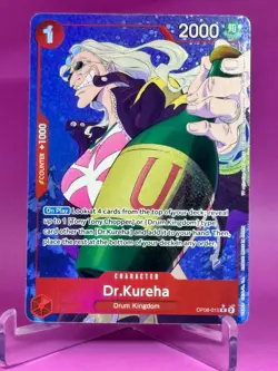 DR.KUREHA OP08-015 ALT ART TWO LEGENDS 2024 ONE PIECE TCG ENGLISH - Image 1