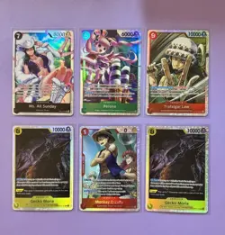 One Piece TCG English& JP 24 SR Card Lot: OP09, OP13, OP14, PRB02, EB03 - Image 4