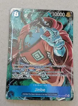 One Piece Jinbe OP 14 049 Alternate Art Parallel The Azure Sea’s Seven - Image 1