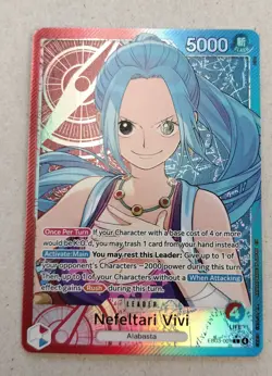 Nefeltari Vivi - EB03-001 - Alternative Art Leader - One Piece - English - Image 1