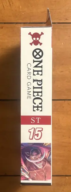ONE PIECE TCG Edward Newgate (RED) STARTER DECK (ST-15) Sealed With PRB Pack! - Image 2