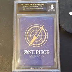 One Piece Wings of the Captain Rebecca OP05-091 Foil SP Beckett Black Label 10 - Image 2