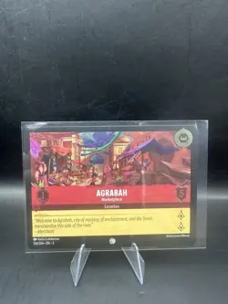Disney Lorcana: Into The Inklands - Agrabah Location - 134/204 - Cold Foil MINT - Image 1