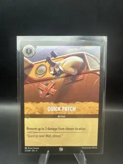 Disney Lorcana - Into the Inklands - Quick Patch - Cold Foil - Image 1