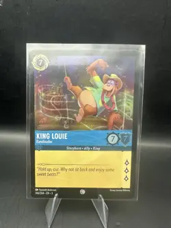King Louie - Bandleader - 146/204 - Cold Foil Disney Lorcana Into the Inklands - Image 1