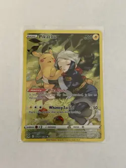 Pokemon TCG Pikachu TG05/TG30 Holo Rare Lost Origin Trainer Gallery - Image 1