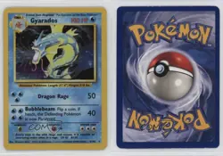 Gyarados Holo Pokemon Base Set #6 1999 - Image 3
