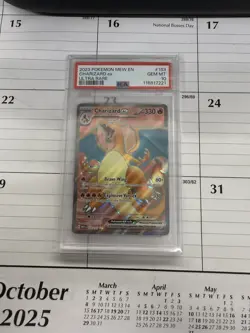 Pokemon TCG Charizard ex 183/165 Scarlet & Violet 151 PSA 10 GEM MINT 💎 - Image 1