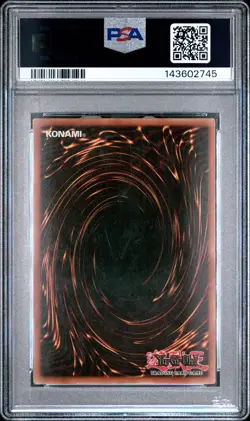 2002 YU-GI-OH! MRL-MAGIC RULER 1ST ED #000 BLUE-EYES TOON DRAGON PSA 3 - Image 2