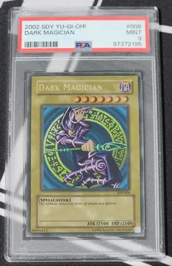 Dark Magician SDY PSA 9 Ultra Rare #006 Yugioh 2002 - Image 4