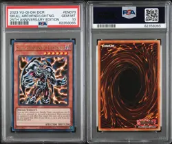 Skull Archfiend of Lightning DCR-EN073 Dark Crisis 25th Anniversary PSA 10 - Image 3