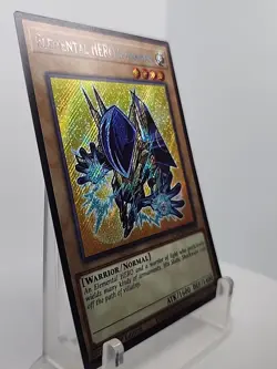 Yugioh! 1x Elemental HERO Sparkman MZMU-EN059 Secret Rare 1st Ed NM - Image 2