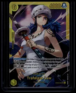 Extra Booster: One Piece Heroines Edition #EB03-062 Trafalgar Law - Image 1