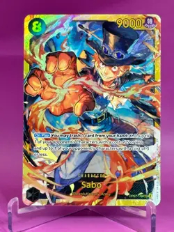 Sabo • OP07-118 Secret Rare - One Piece TCG NM - Image 2