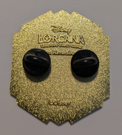 Amethyst Ink Symbol League Pin Reign of Jafar Disney Lorcana - Image 2