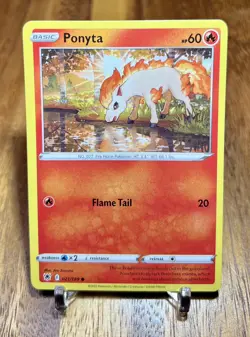 Ponyta 021/189 Non Holo Common Sword & Shield Astral Radiance Pokemon Card NM - Image 1