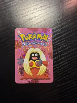 Jynx #124 - Vintage Vending Machine Prism Sticker 2000 - Pokemon Card - Image 1