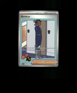 FAN-ART READ DESCRIPTION BELOW HOLO Amarys Card Amarys Pokemon Card p1 - Image 1