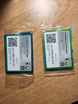 Pokemon Center Charcadet And N's Zekrom Promo Cards - Image 2