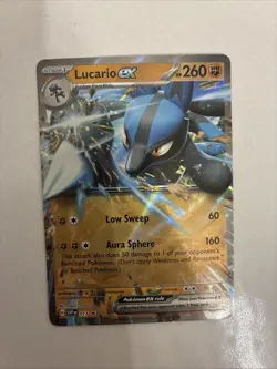 Lucario ex 017 Sv: Scarlet & Violet Promo Cards Holo - Image 1