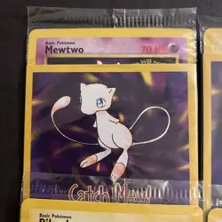 SEALED Set of 4 Black Star Promo WB Movie Pokemon Cards (Pikachu, Dragonite, +) - Image 2