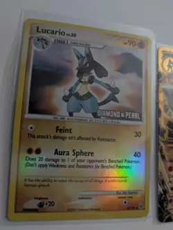 Lot Of 2 Lucario Pokemon Cards - Image 3