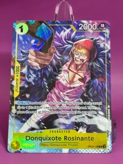One Piece TCG Donquixote Rosinante Illustration Box Promo Card Foil OP12-108 NM - Image 2