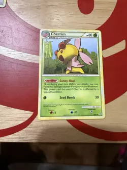 CHERRIM - 28/95 - UNLEASHED - POKEMON CARD - LP - Image 1