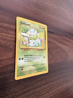 Bulbasaur - 44/102 - Pokemon Base Set Unlimited Card WOTC HP - Image 3