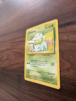 Bulbasaur - 44/102 - Pokemon Base Set Unlimited Card WOTC HP - Image 4