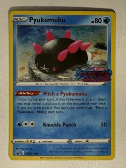 Pyukumuku - (Prerelease) SWSH169 SWSH: Sword & Shield Promo Cards Holo - Image 1