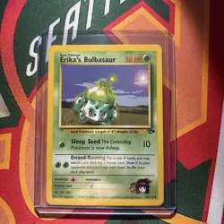 Pokemon TCG Erika's Bulbasaur Gym Challenge Card 39/132 Unlimited LP - Image 1