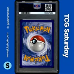 2021 POKEMON SWSH BSP PIKACHU V SHINING FATES BOX #SWSH061 PIKACHU V PSA 8 - Image 2