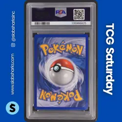 2007 POKEMON EX POWER KEEPERS #96/108 SALAMENCE EX HOLO ULTRA RARE PSA 8 - Image 2