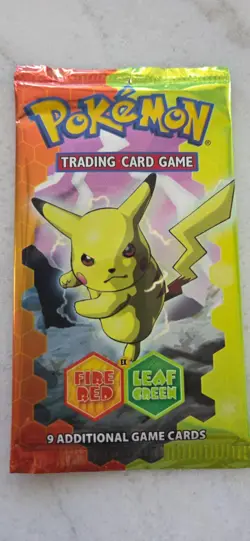 Pokemon EX FireRed LeafGreen Empty Booster Pack Pikachu Art - Fully Sealed 45496840259 - Image 1